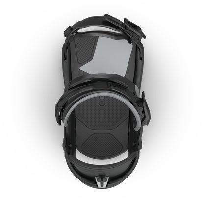 Jones Mercury FASE Bindings Stealth Black 2025 – top strap closed