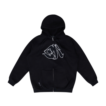 2025 DialRange DR Zipper Hoodie