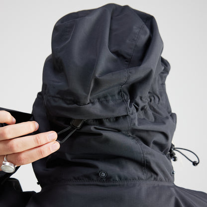 2025 Yuki Threads Eddie Jacket Black Hood Cinch