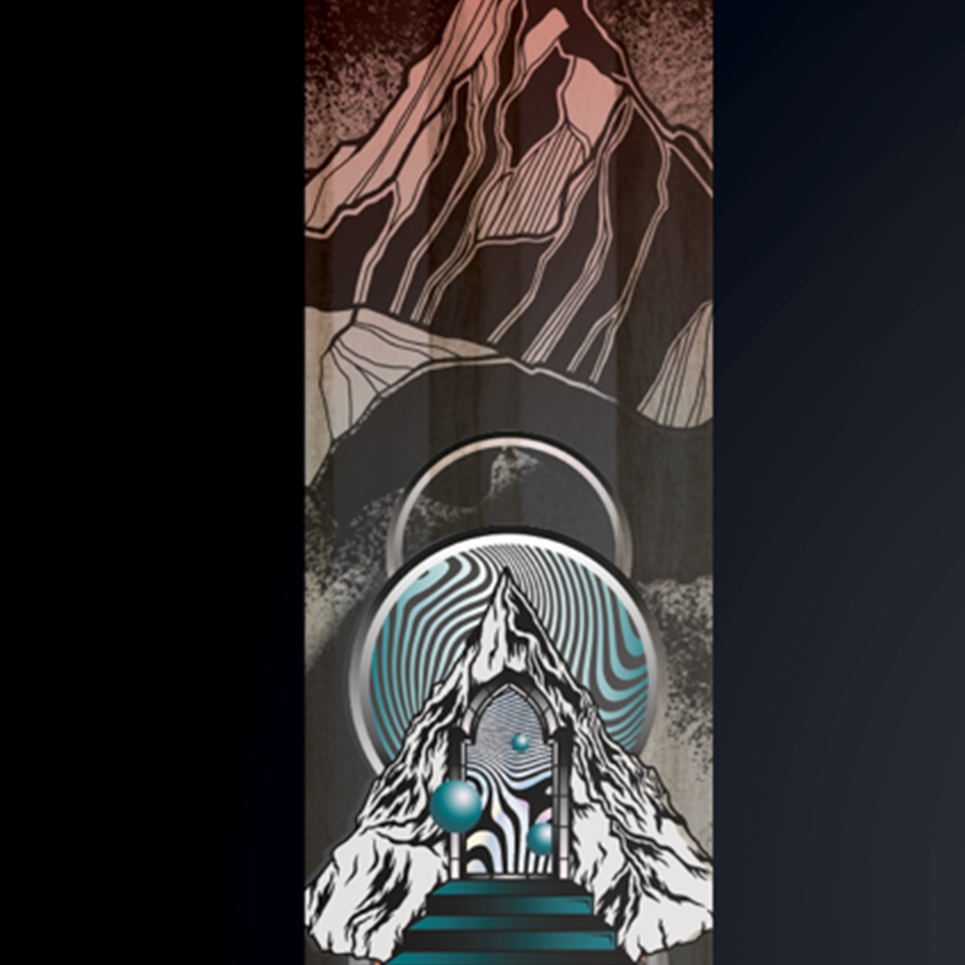 2026 Jones Mountain Twin Snowboard Detail Top