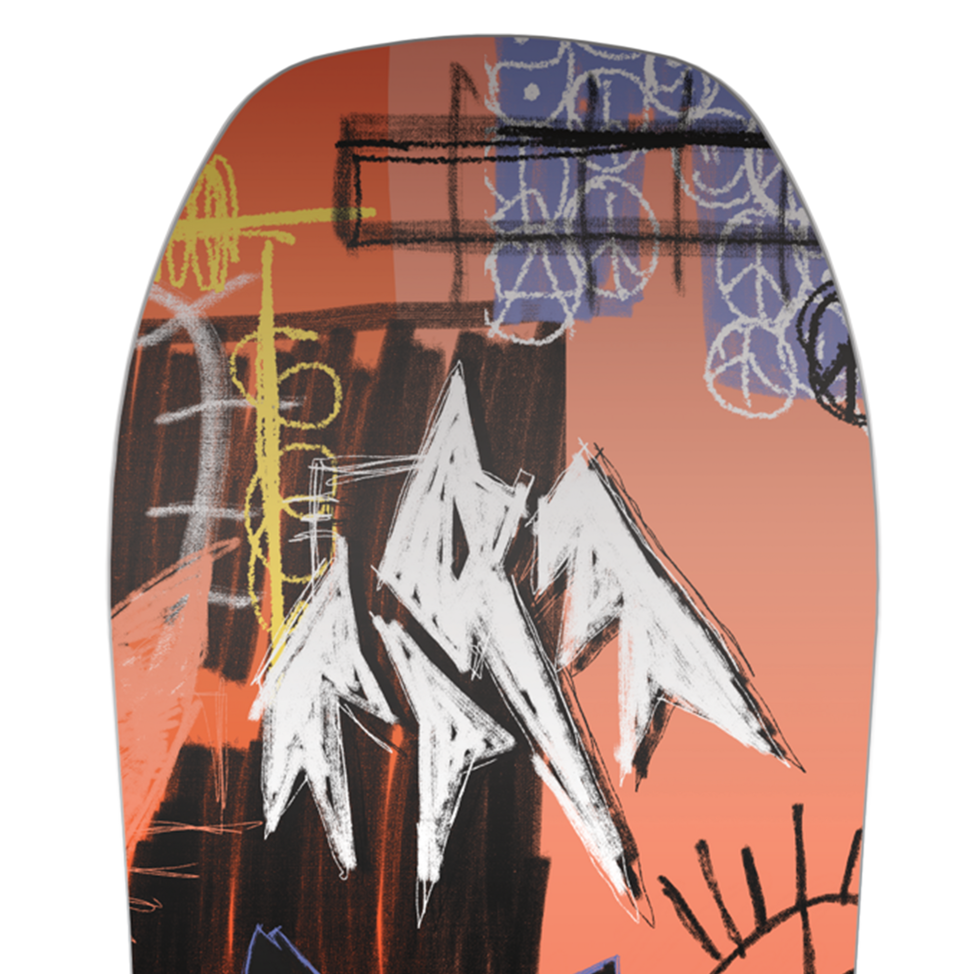 2026 Jones Rally Cat Snowboard Base Nose