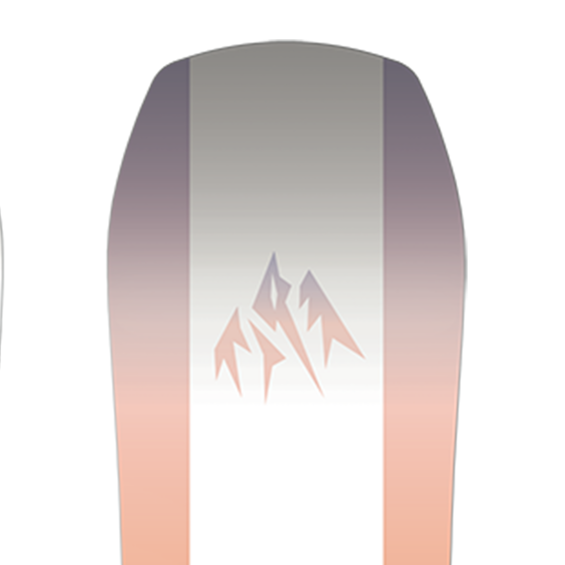 2026 Jones Twin Sister Snowboard  Base Nose