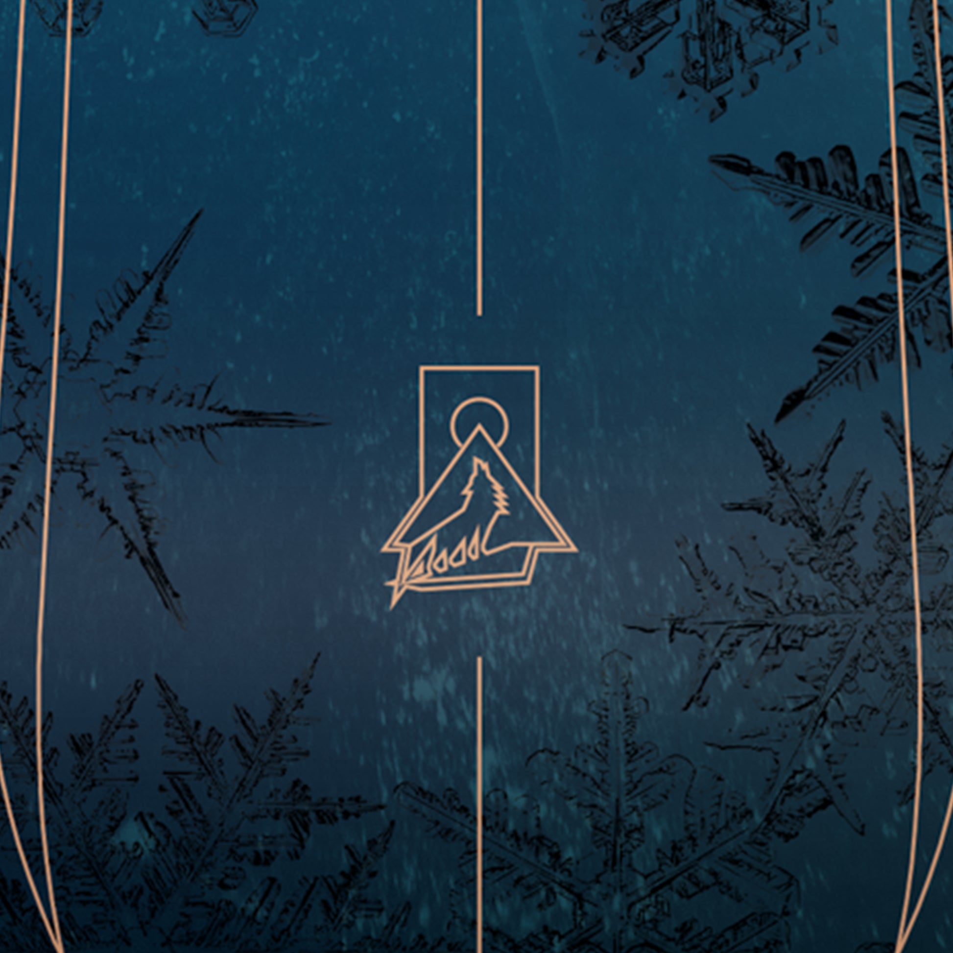 2026 Jones Womens Howler Snowboard Detail Logo