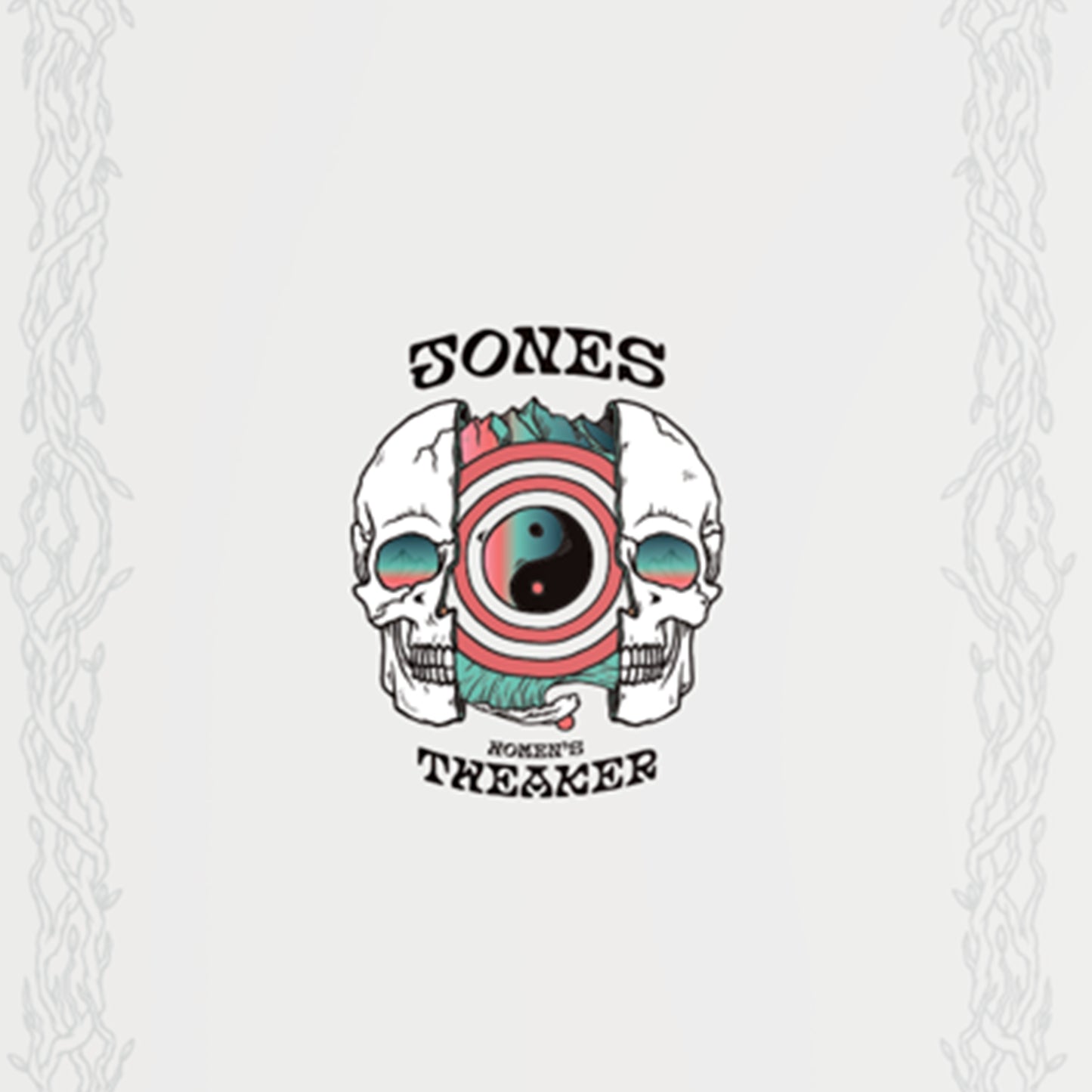 2026 Jones Womens Tweaker Snowboard Detail Skull