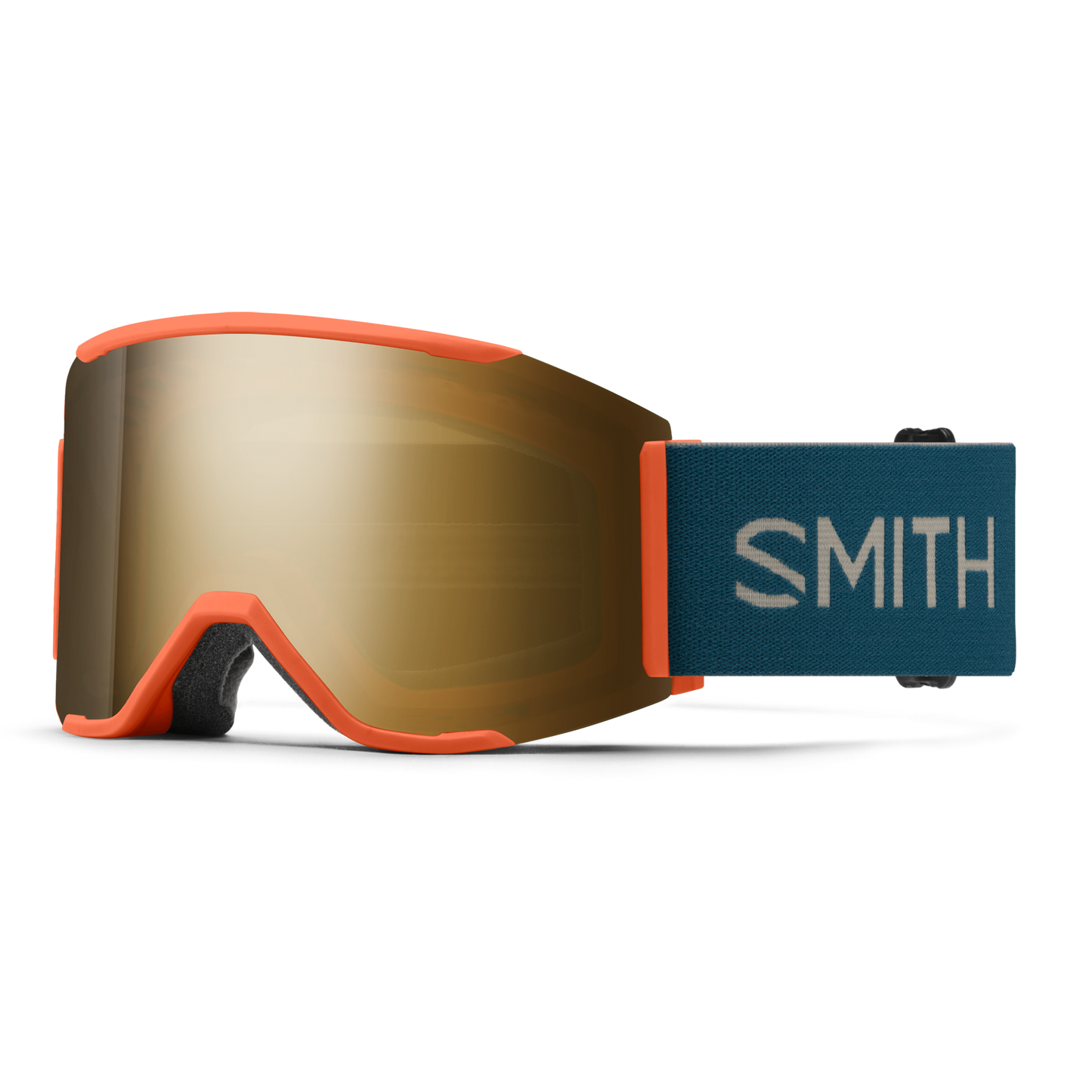 Smith Squad Mag Goggles - Rust with ChromaPop Sun Black Gold Mirror Lens