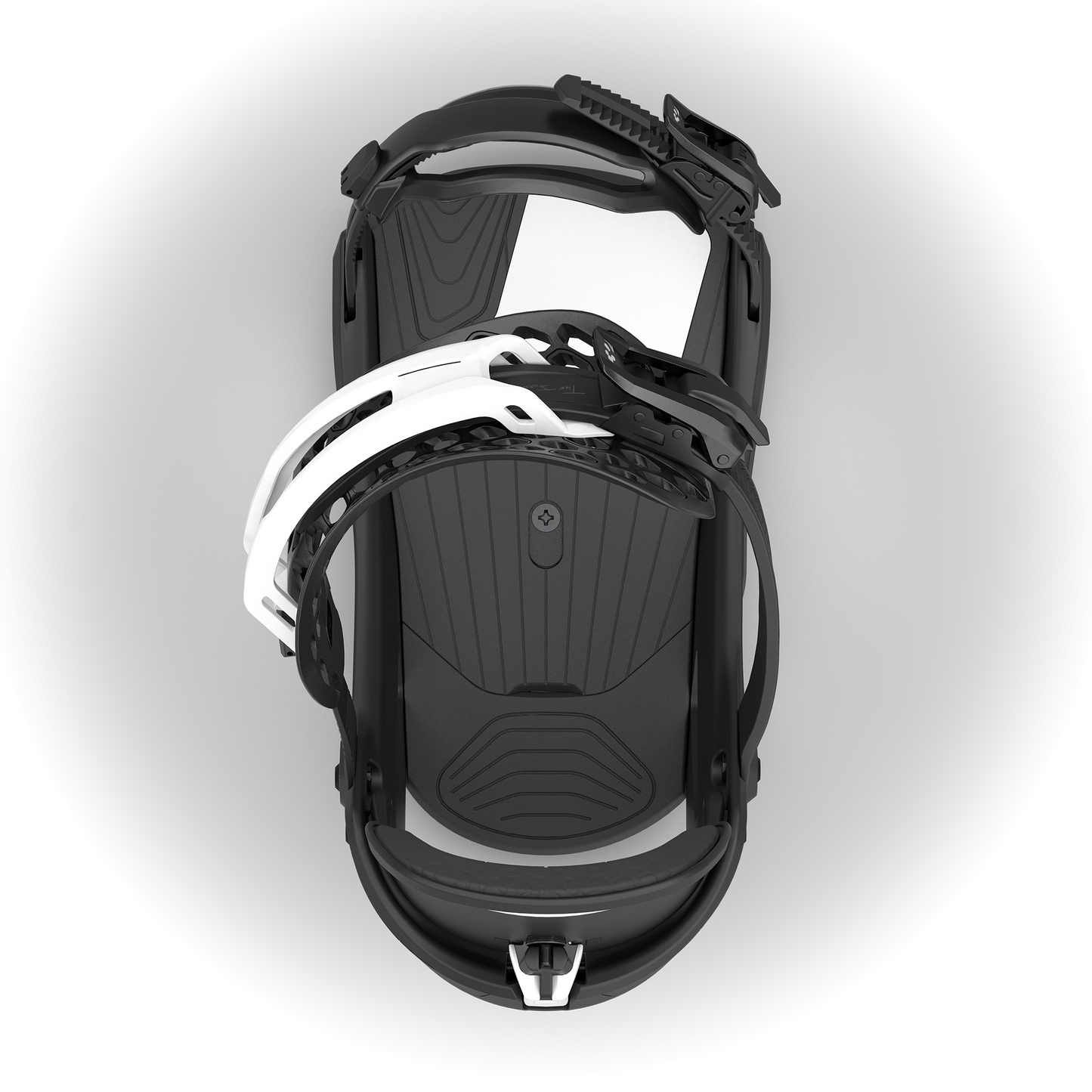 ThirtyTwo T32M FASE Snowboard Bindings Black 2025 – top strap open