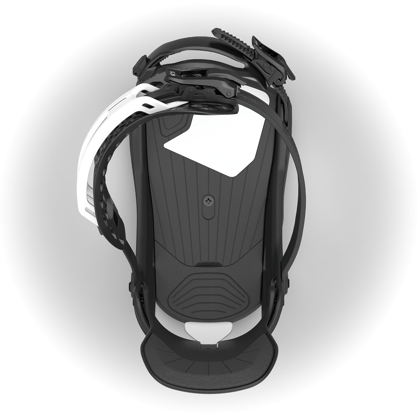 ThirtyTwo T32M FASE Snowboard Bindings Black 2025 – top strap open