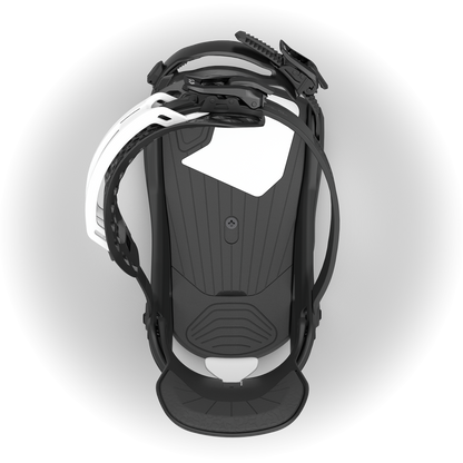 ThirtyTwo T32M FASE Snowboard Bindings Black 2025 – top strap open