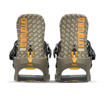 ThirtyTwo T32M FASE Snowboard Bindings Bradshaw 2025 – rear highback