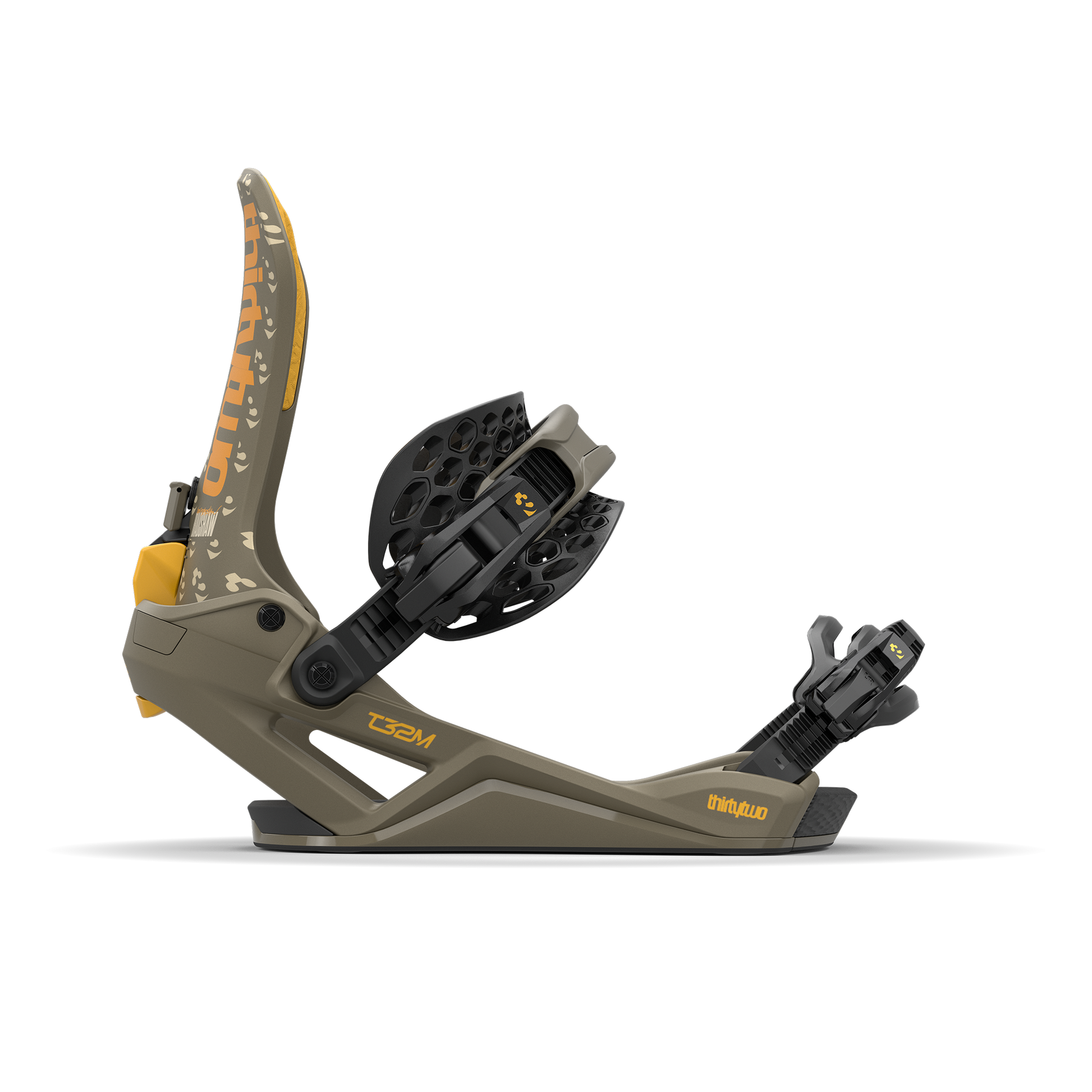 ThirtyTwo T32M FASE Snowboard Bindings Bradshaw 2025 – side view