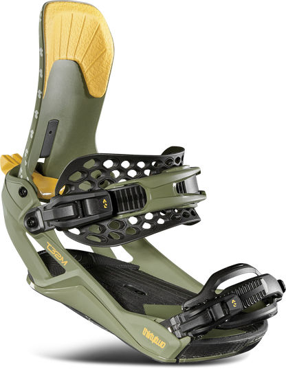 ThirtyTwo T32M FASE Snowboard Bindings Bradshaw 2025 – front 45° tilted