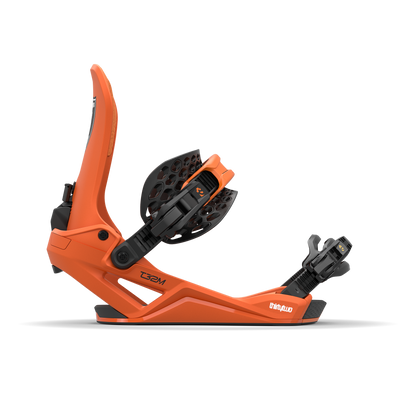 ThirtyTwo T32M FASE Snowboard Bindings Orange 2025 – side view