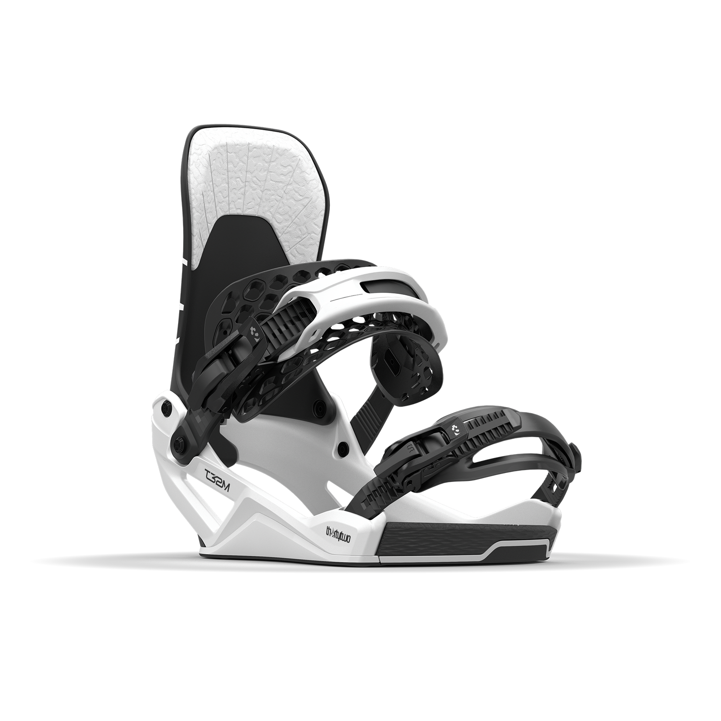 ThirtyTwo T32M FASE Snowboard Bindings Volcom 2025 – front 45° view
