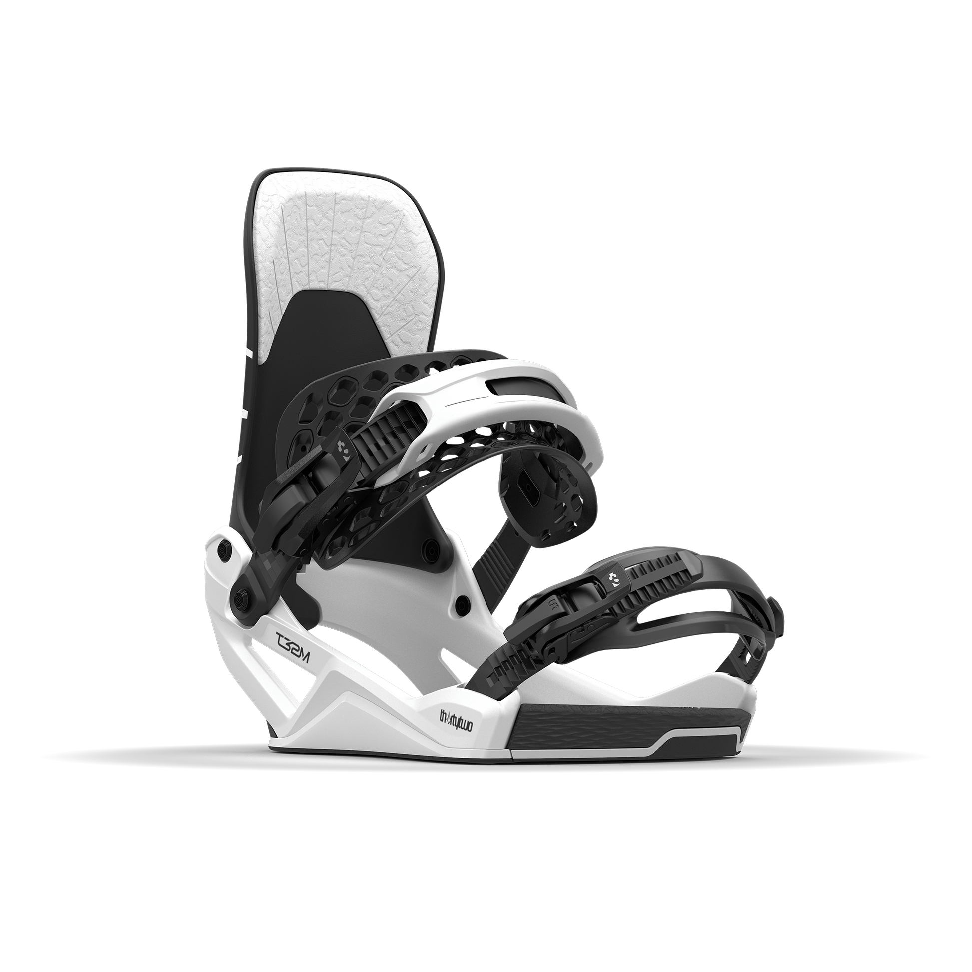 ThirtyTwo T32M FASE Snowboard Bindings Volcom 2025 – front 45° view