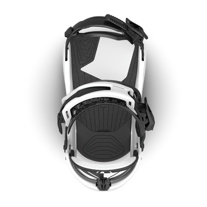 ThirtyTwo T32M FASE Snowboard Bindings Volcom 2025 – top strap closed