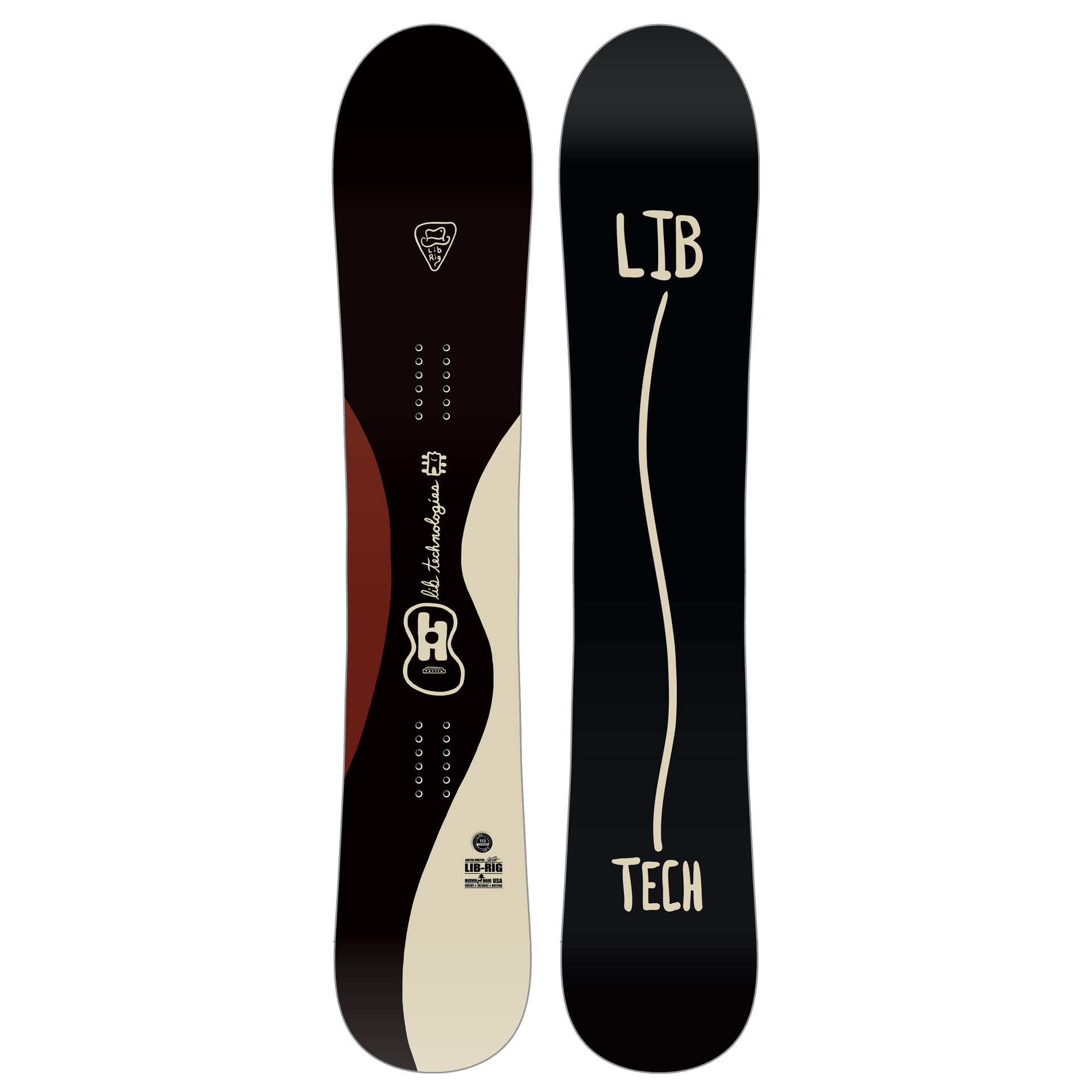 LIBTECH　リブテック　LIB RIG　159cm 24/25model 2026 Lib Tech Lib Rig Snowboard | Ballistyx