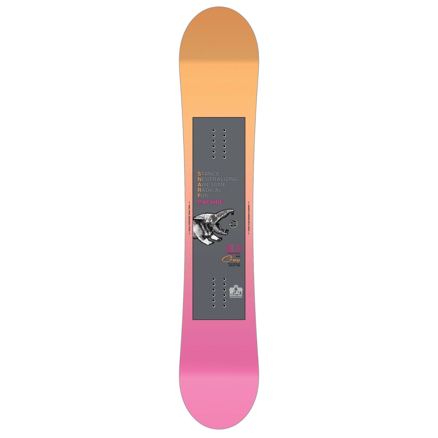 2027 GNU Airblaster S.N.A.R.F. Machine Snowboard