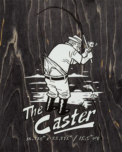 AntiHero Shaped Eagle Caster Skateboard Deck 10.125"