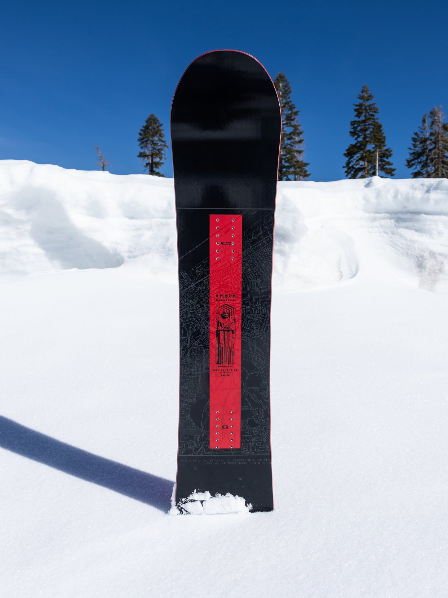 2027 Arbor Red Gerard AM Snowboard