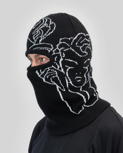 Beyond Medals Jacquard Knit Balaclava