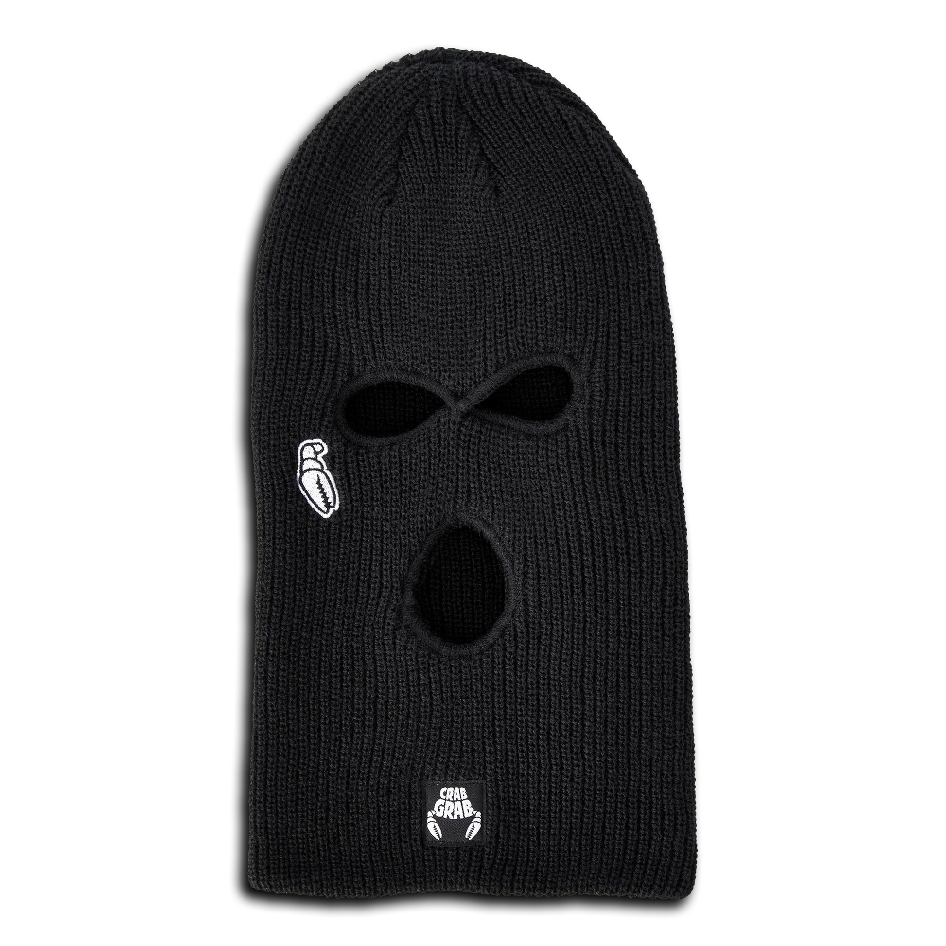 Crab Grab Goon Face Mask Black