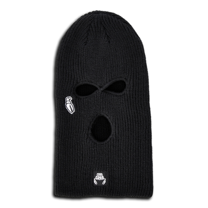 Crab Grab Goon Face Mask Black