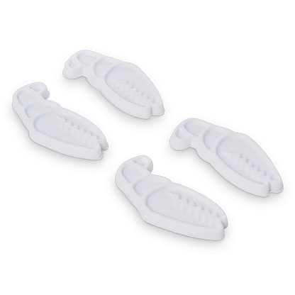 Crab Grab Mini Claws 4PK White Angle