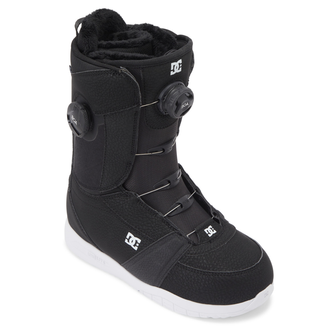 2024 DC Lotus Women's Boots Black/White