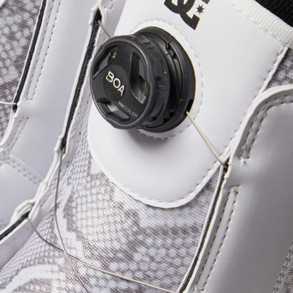 DC WOMENS PHASE 2024 SNOWBOARD BOOTS WHITE/BLACK/PRINT