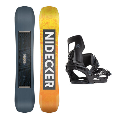 2025 Nidecker Sensor + Nidecker Muon X Binding Package