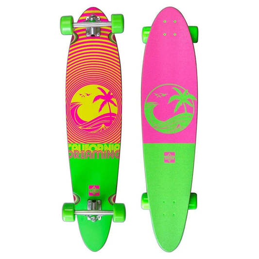 DUSTERS CALI' DREAMING 40" LONGBOARD - NEON GREEN