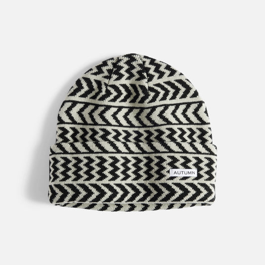 Autumn Headwear Chevron Beanie
