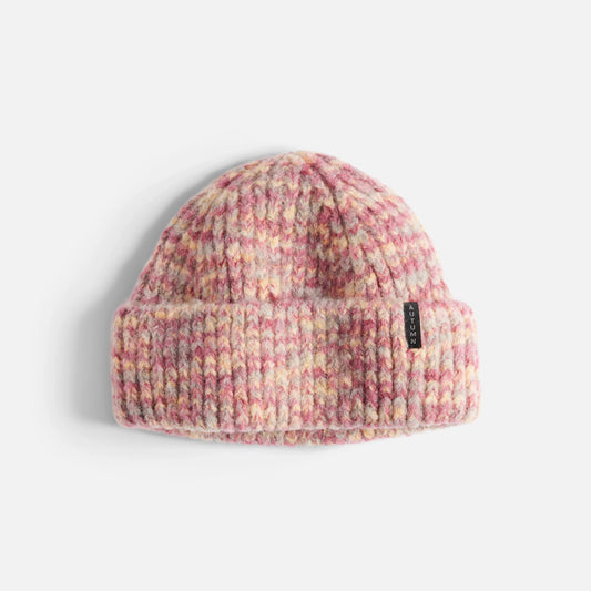 Autumn Headwear Marble Knit Beanie