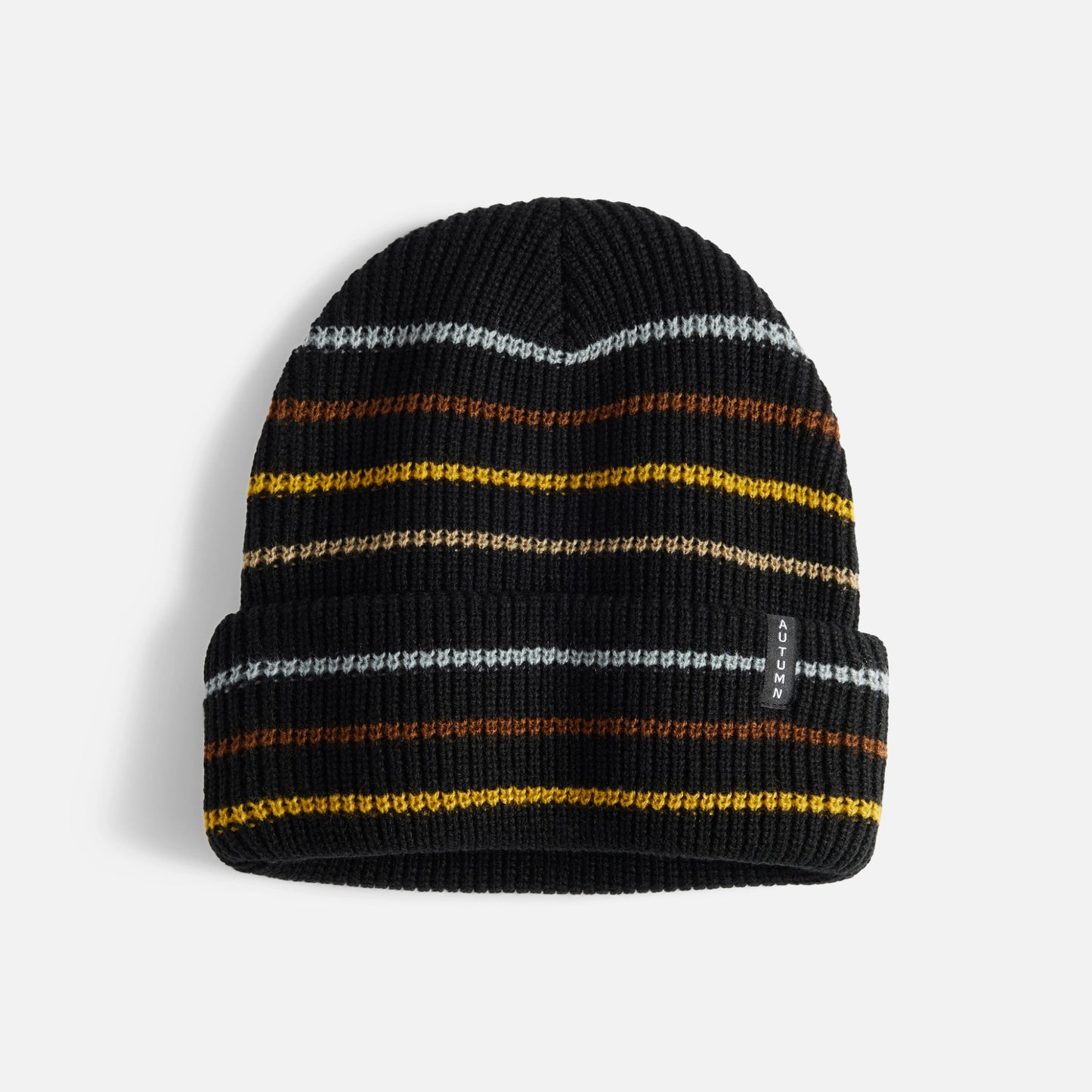 Autumn Headwear Multi Stripe Beanie