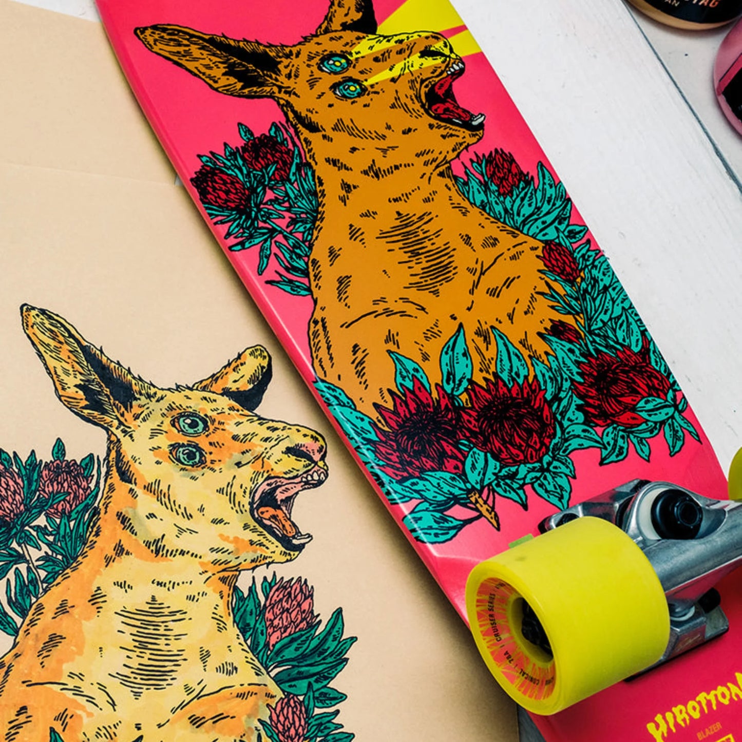 Globe Blazer 26" Lazer Roo Cruiserboard