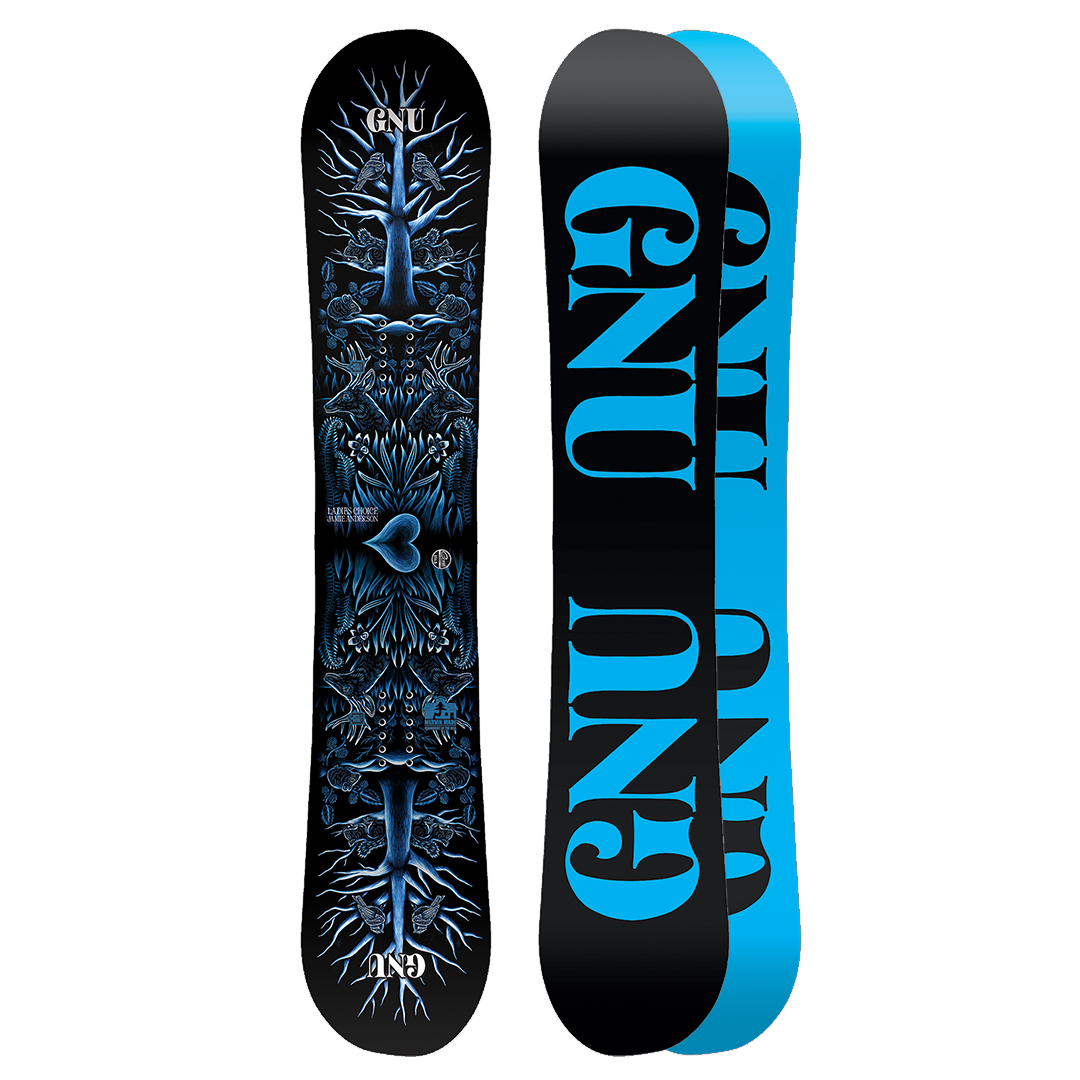 2025 Gnu Ladies Choice Womens Snowboard