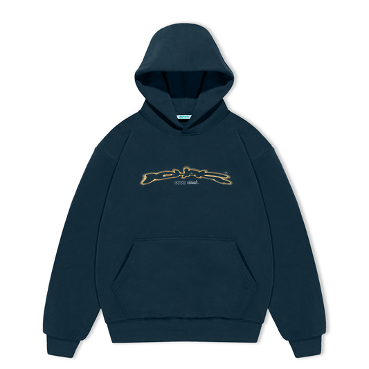 ICHPIG HD VISUALS CORDLESS HOODIE PETROL