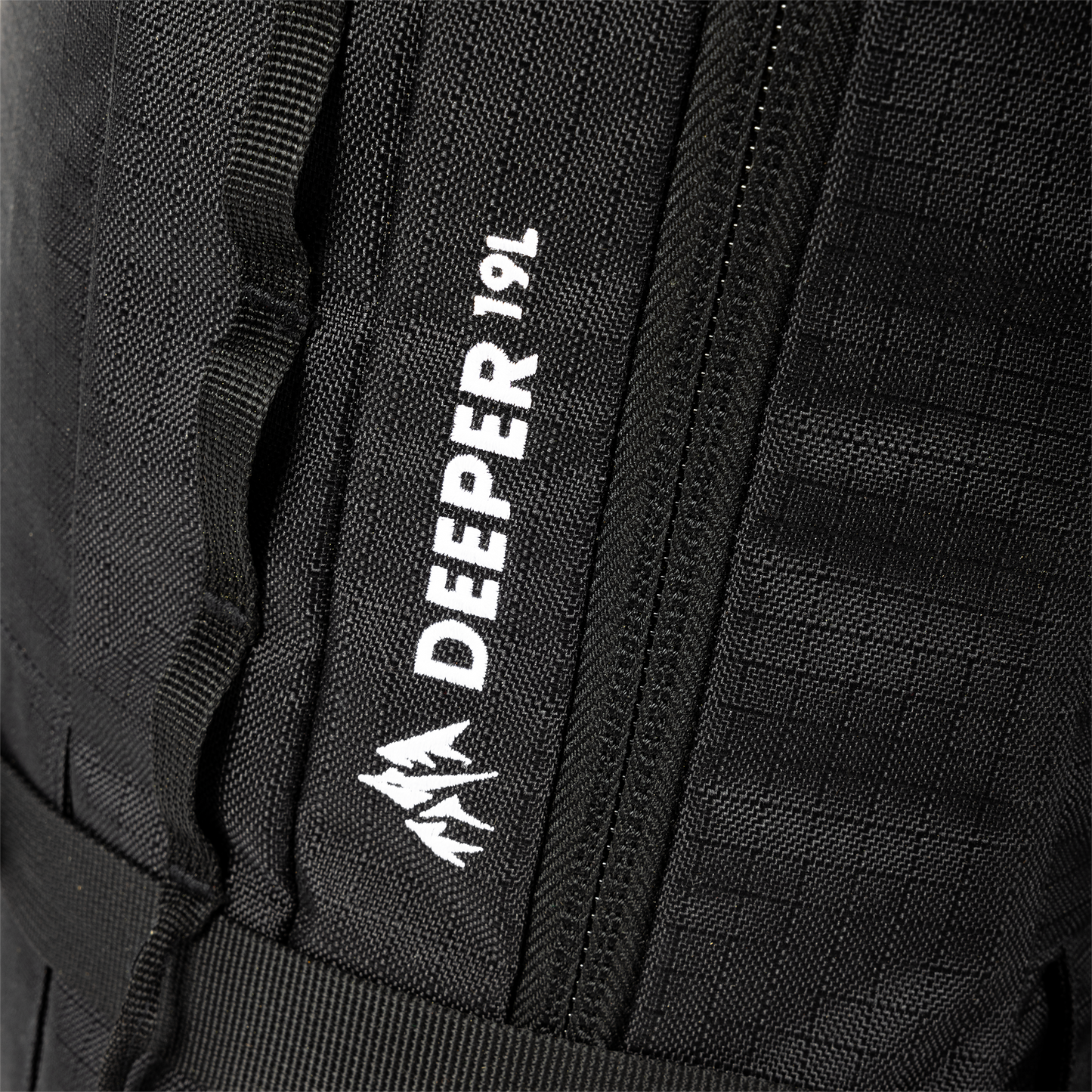 Jones Deeper 19L Backpack Stealth Black Detail Logo