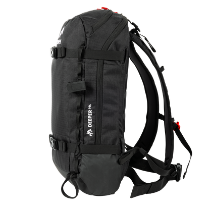 Jones Deeper 19L Backpack Stealth Black Side