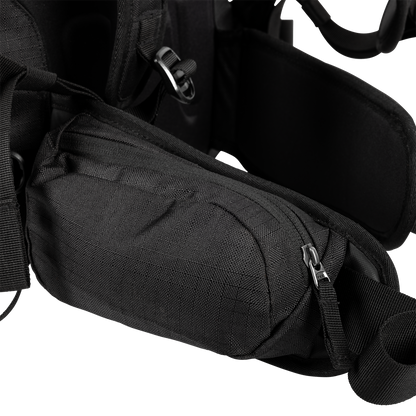 Jones Further 25L Backpack Stealth Black Pocket