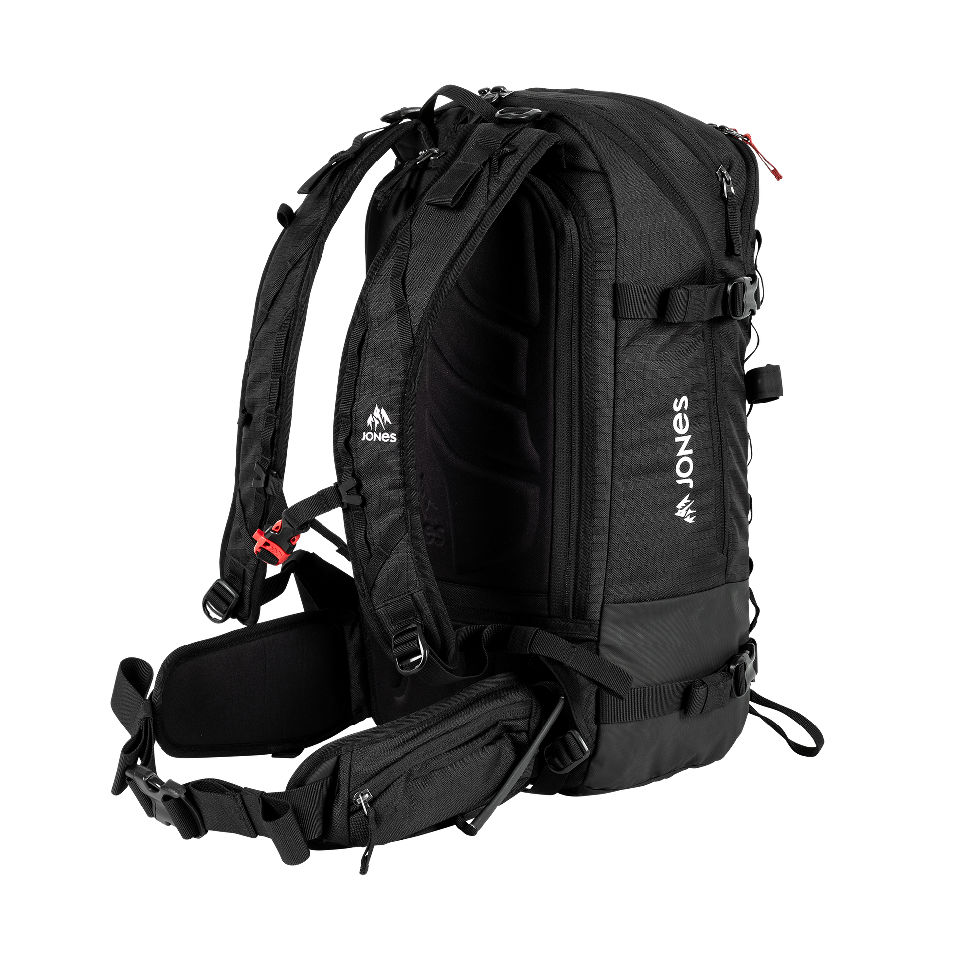 Jones Higher 32L Backpack Stealth Backpack Back Angle 2