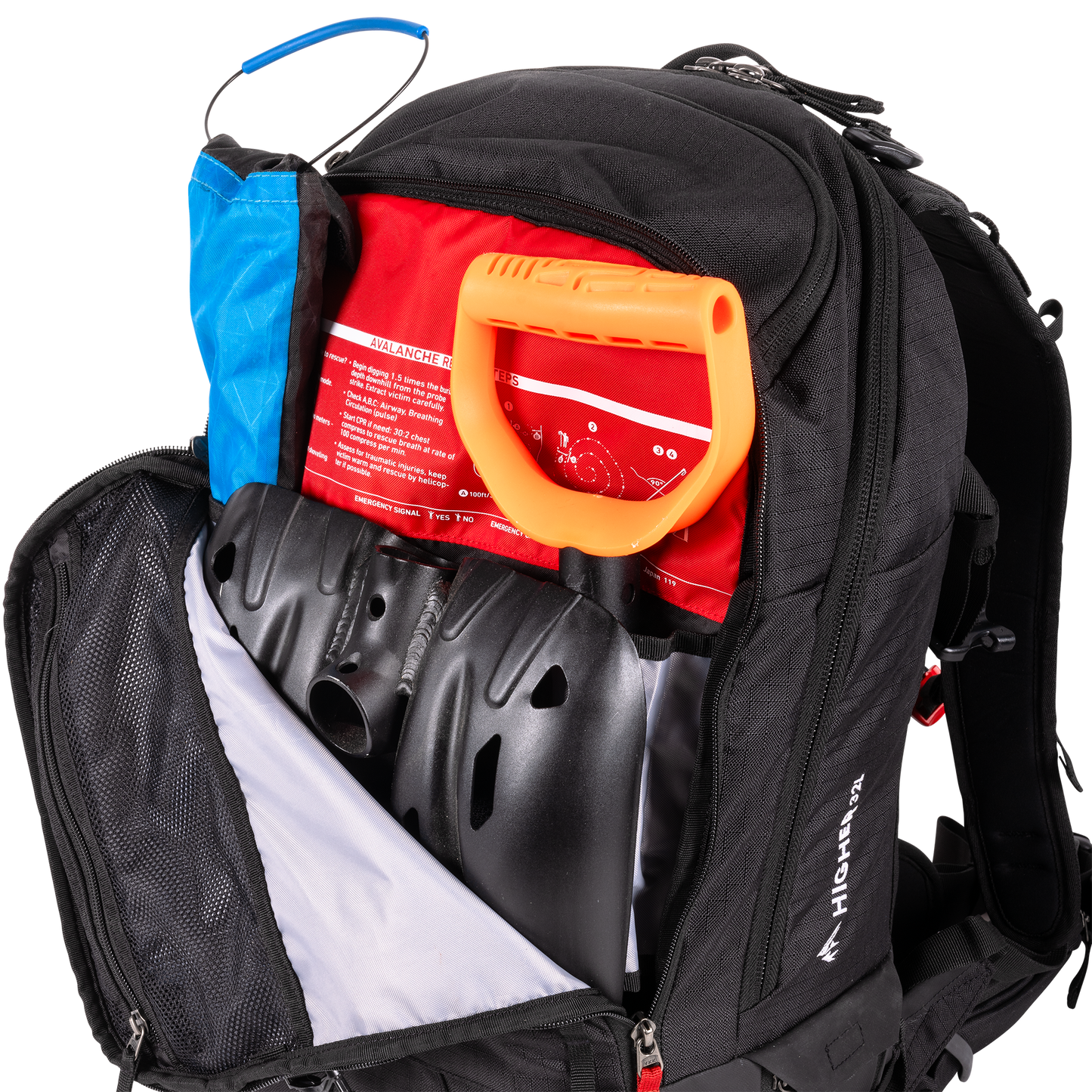 Jones Higher 32L Backpack Stealth Backpack Detail Avy