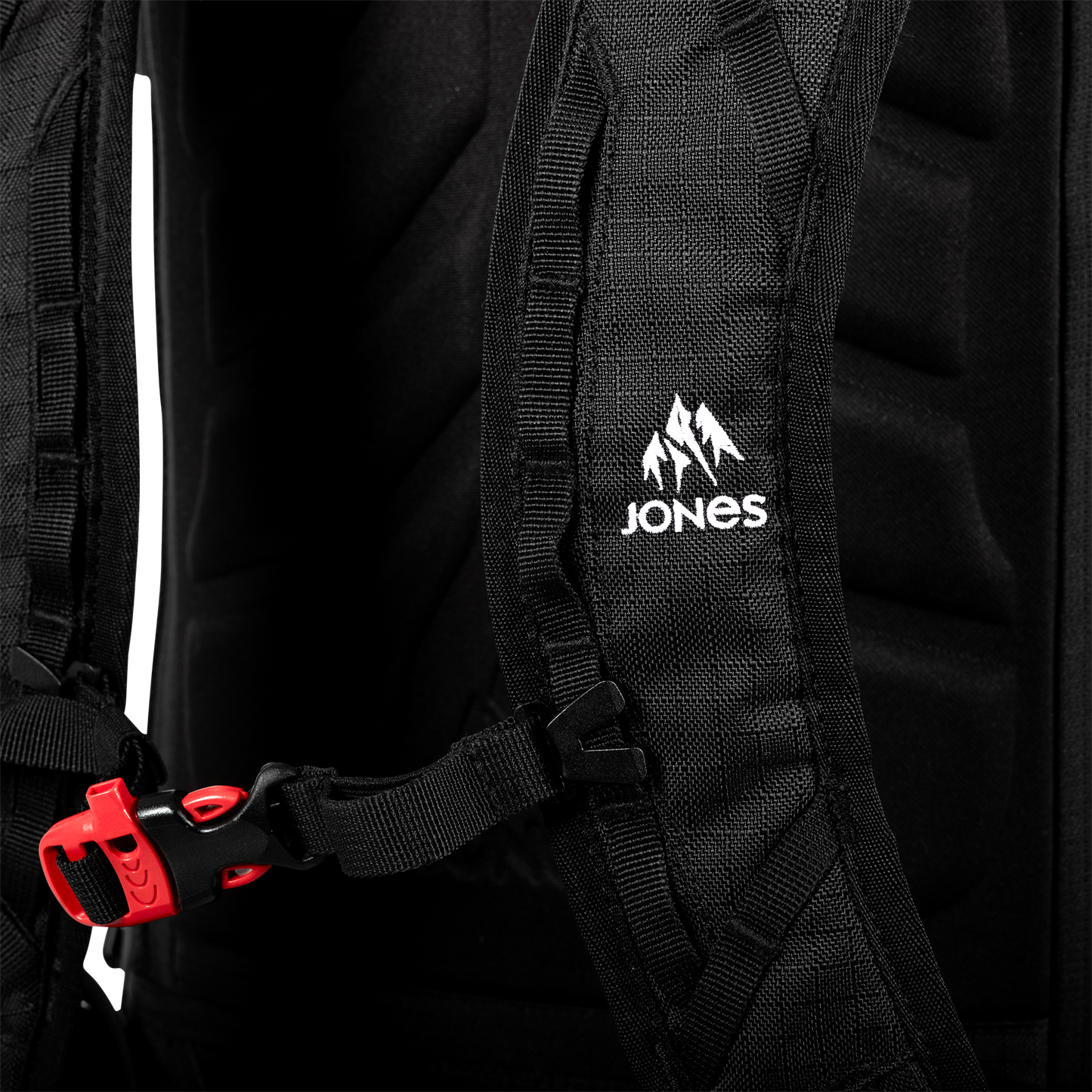 Jones Higher 32L Backpack Stealth Backpack Detail Logo 3