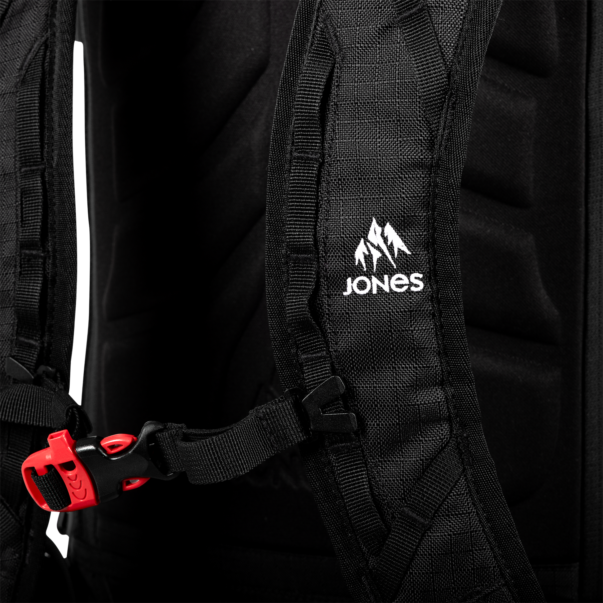 Jones Higher 32L Backpack Stealth Backpack Detail Logo 3
