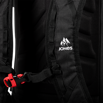 Jones Higher 32L Backpack Stealth Backpack Detail Logo 3