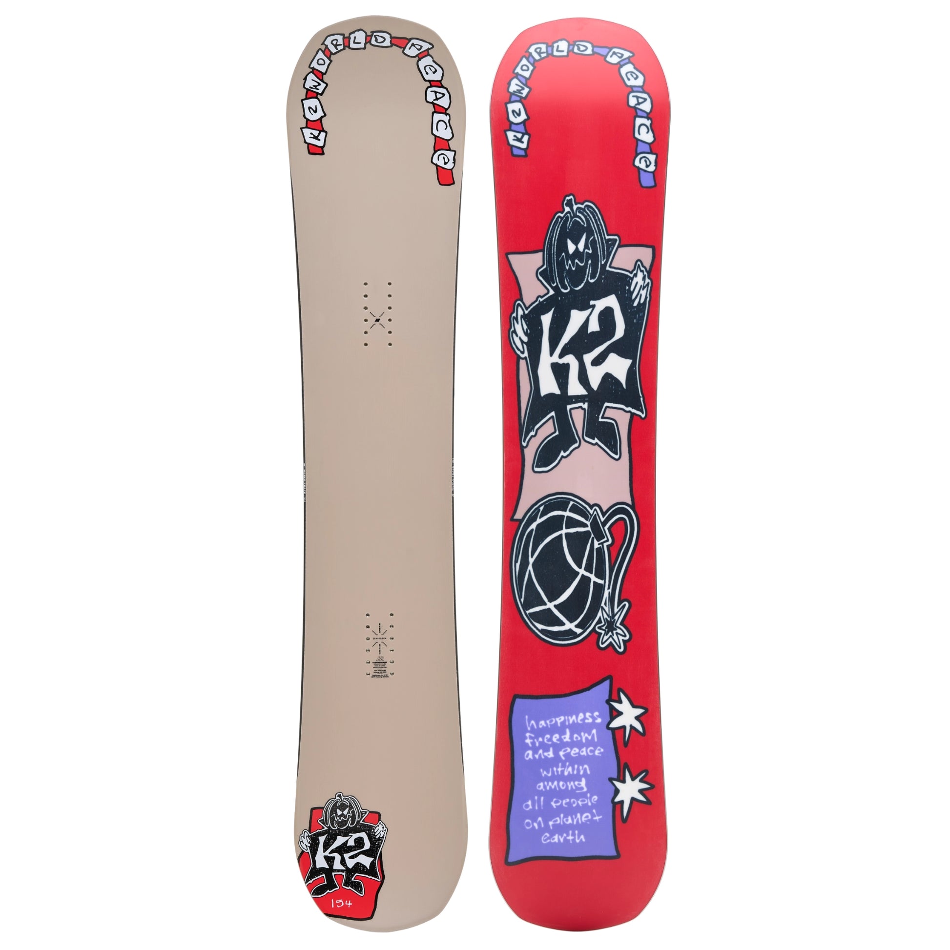 K2 World Peace Snowboard 2027 | Ballistyx