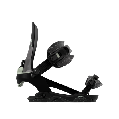 Rome Katana AW FASE Snowboard Bindings Ståle 2025 – side strap closed
