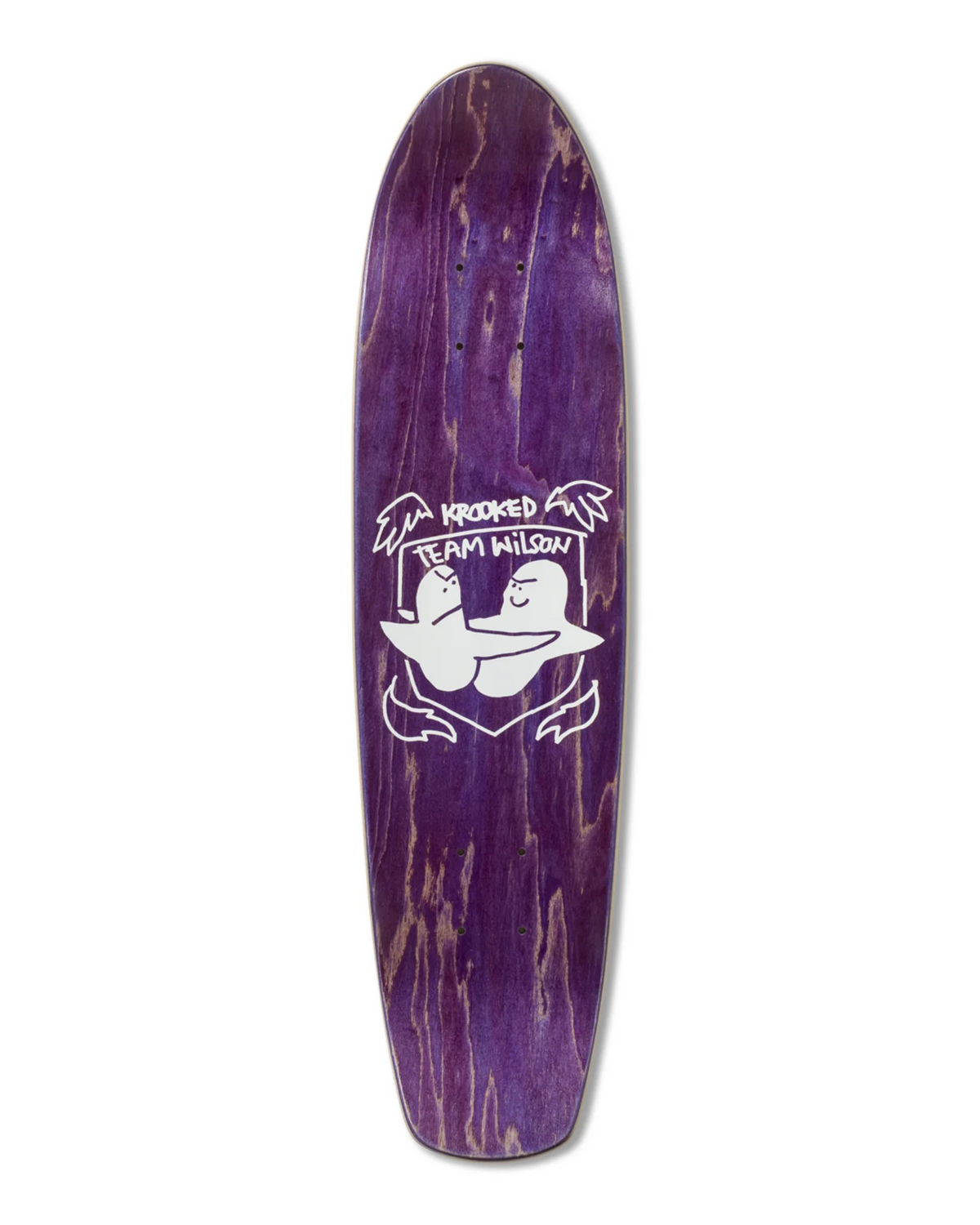 Krooked Johnny Wilson Guest Zinger Nano Skateboard Deck 7.37"
