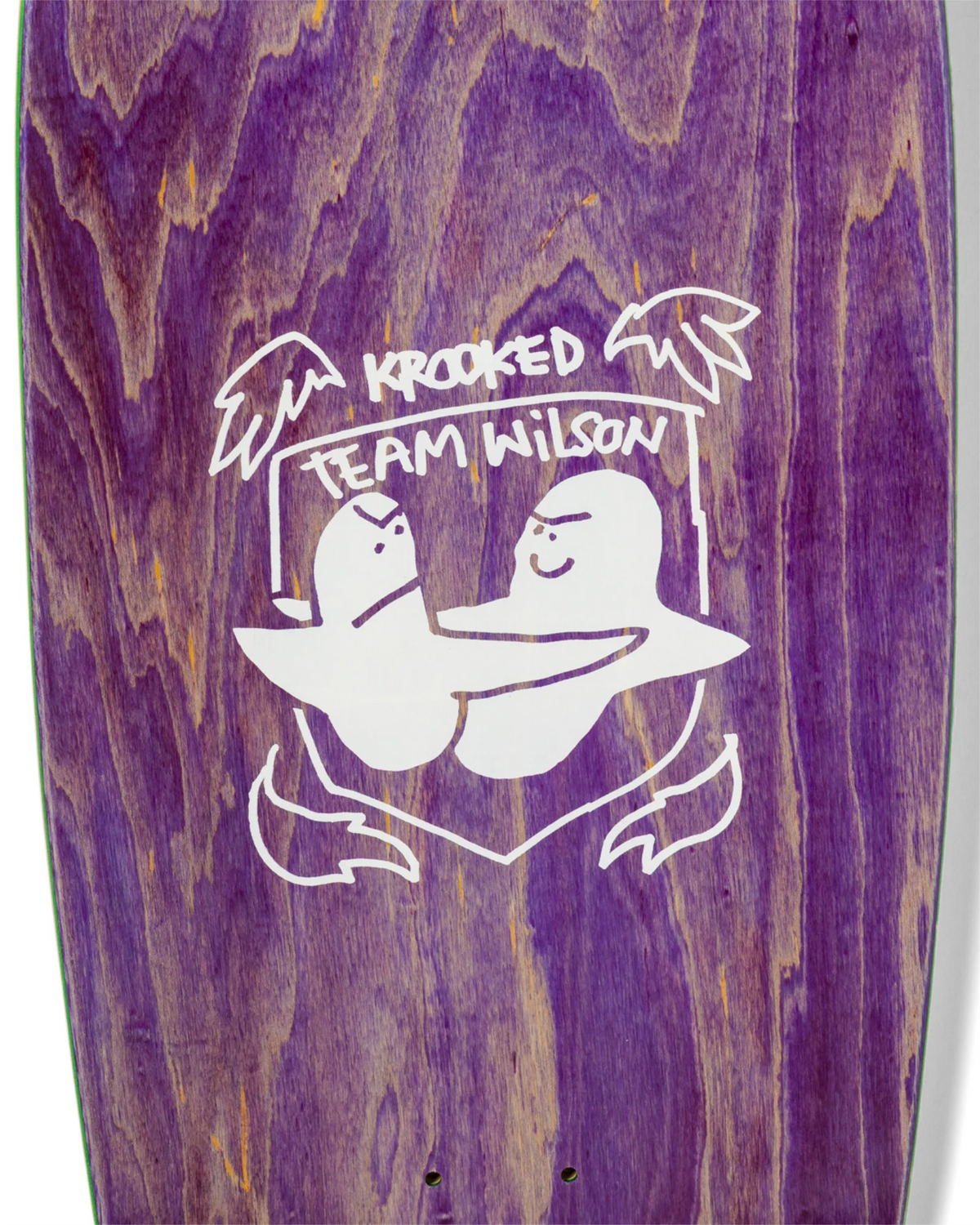 Krooked Andrew Wilson Zogger Skateboard Deck 10.75"