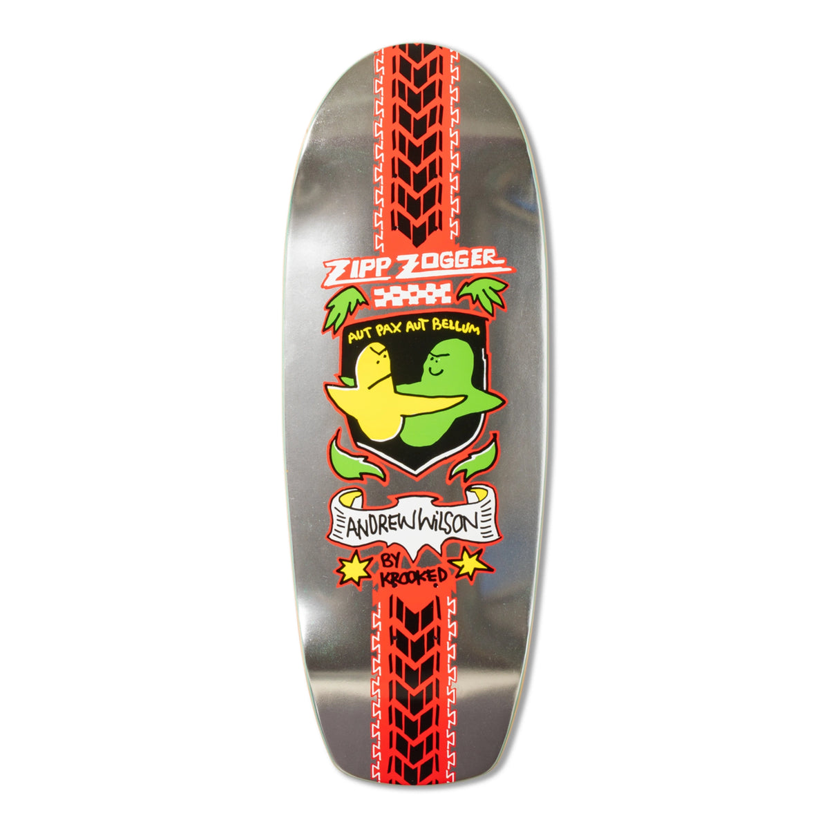 Krooked Andrew Wilson Zogger Skateboard Deck 10.75"